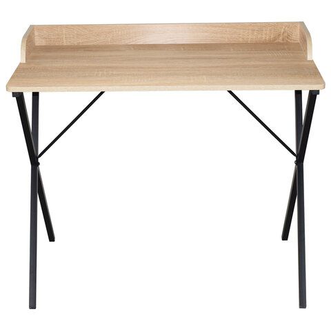 Стол на металлокаркасе BRABIX &quot;LOFT CD-008&quot;, 900х500х780 мм, цвет дуб натуральный, 641865