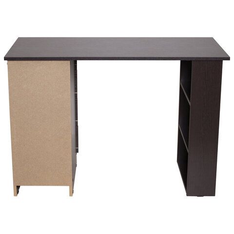 Стол письменный/компьютерный BRABIX &quot;Scandi CD-016&quot;, 1100х500х750мм, 4 ящика, венге, 641893, ЦБ013707-3