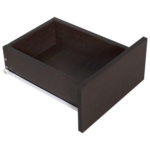 Стол письменный/компьютерный BRABIX &quot;Scandi CD-016&quot;, 1100х500х750мм, 4 ящика, венге, 641893, ЦБ013707-3