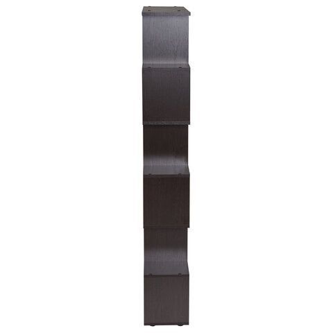 Стеллаж BRABIX &quot;Scandi SH-008&quot;, 730х250х1760 мм, 6 секций, ЛДСП, венге, 641899, ЦБ013658-3