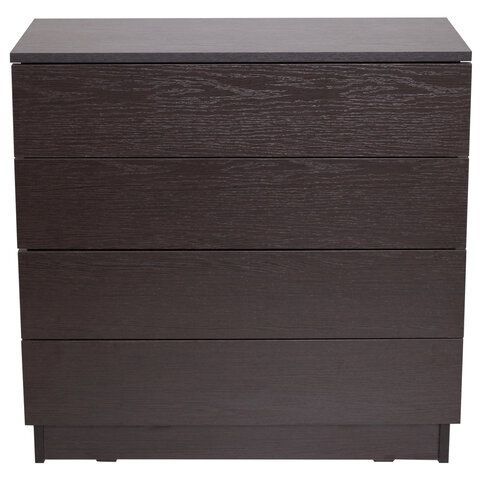 Комод BRABIX &quot;Scandi CM-001&quot;, 750х330х730 мм, 4 ящика, ЛДСП, венге, 641902, ЦБ013659 -3