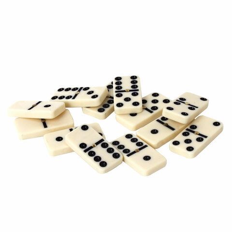 Игра настольная &quot;ДОМИНО&quot;, пластиковый кейс, 17х10 см, ЗОЛОТАЯ СКАЗКА, 662296