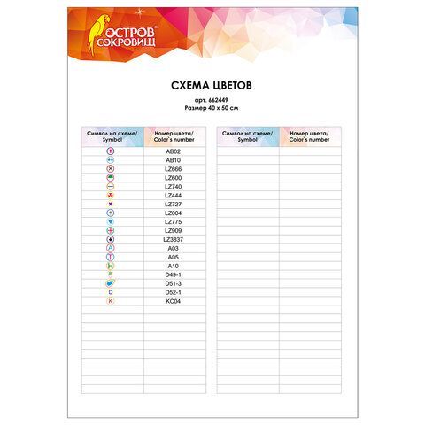 Картина стразами (алмазная мозаика) сияющая 40х50 см, ОСТРОВ СОКРОВИЩ &quot;Яркая сова&quot;, без подрамника, 662449