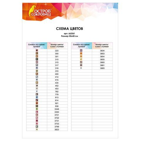 Картина стразами (алмазная мозаика) 30х40 см, ОСТРОВ СОКРОВИЩ &quot;Тёплая дружба&quot;, без подрамника, 662561