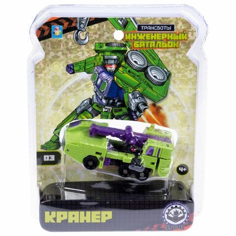 Игрушка-трансформер Трансботы &quot;Техника&quot;, ассорти, дисплей, 1TOY