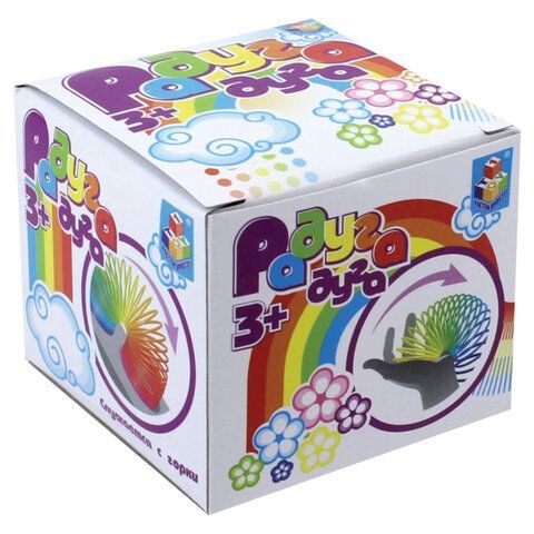 Пружинка &quot;Радуга-дуга единорог&quot;, диаметр 6,3х6,5 см, 1TOY, Т16367, Т53103