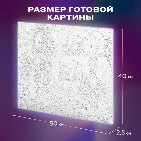 Картина по номерам 40х50 см, ОСТРОВ СОКРОВИЩ &quot;Чайки южных берегов&quot;, подрамник, акрил, кисти, 662894