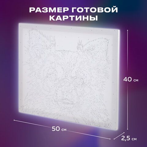 Картина по номерам 40х50 см, ОСТРОВ СОКРОВИЩ &quot;Чихуа-хуа&quot;, на подрамнике, акрил, кисти, 663324