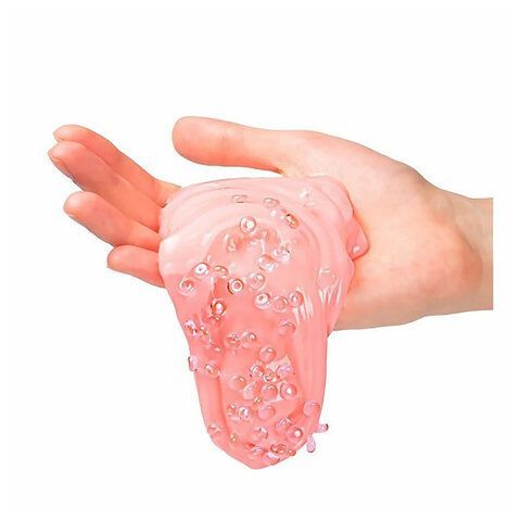 Слайм (лизун) &quot;Slime Jungle Фламинго&quot; с розовым фишболом, 130 г, ВОЛШЕБНЫЙ МИР, S300-29