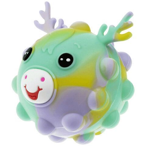 Игрушка-антистресс жмяка &quot;Оленёнок&quot;, 6,5 см, ассорти, дисплей, 1TOY, Т22989