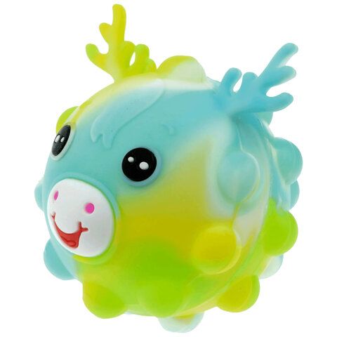 Игрушка-антистресс жмяка &quot;Оленёнок&quot;, 6,5 см, ассорти, дисплей, 1TOY, Т22989