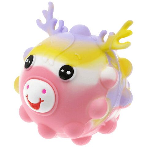 Игрушка-антистресс жмяка &quot;Оленёнок&quot;, 6,5 см, ассорти, дисплей, 1TOY, Т22989