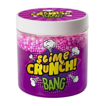 Слайм (лизун) CRUNCH SLIME BANG с ароматом ягод, 450 г, SLIME, S130-44