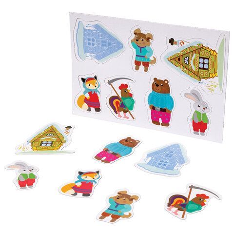 Магниты &quot;Мои первые магниты&quot;, АССОРТИ, 3 сюжета, 10 КОР