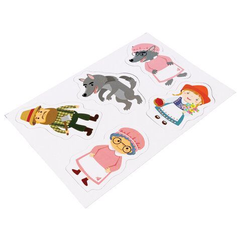 Магниты &quot;Сказки&quot;, АССОРТИ, 5 сюжетов, 10 КОР