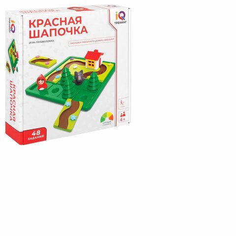 Настольная логическая игра IQ ТРЕНИНГ &quot;Красная шапочка&quot;, 1TOY, Т25562