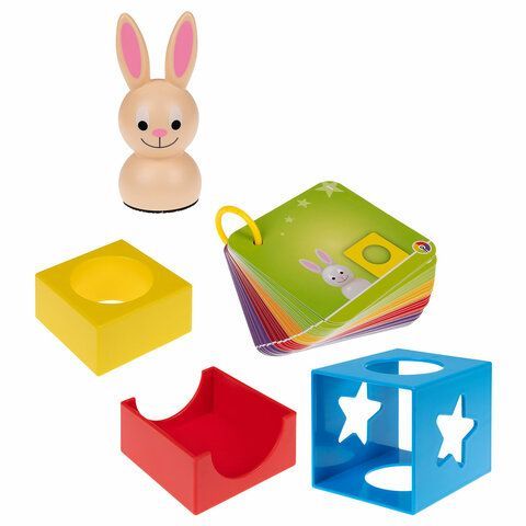 Настольная логическая игра IQ ТРЕНИНГ &quot;Умный кролик&quot;, 1TOY, Т25564