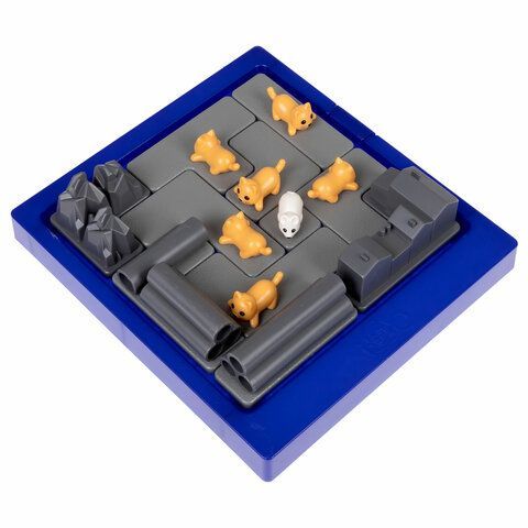 Настольная логическая игра IQ ТРЕНИНГ &quot;Кошки-Мышки&quot;, 1TOY, Т25478