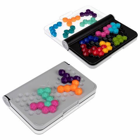 Настольная логическая игра IQ ТРЕНИНГ &quot;Смарт пазл Кристаллы&quot;, 1TOY, Т25567