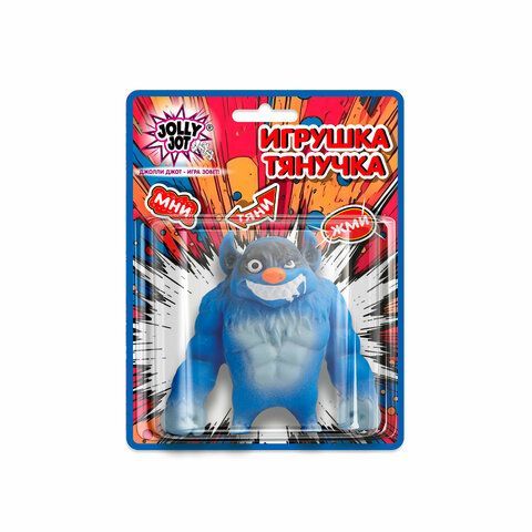 Игрушка-антистресс "ГИЕНА", 10 см, ассорти, 3 цвета, блистер, JOLLY JOT (ДЖОЛЛИ ДЖОТ), 665781