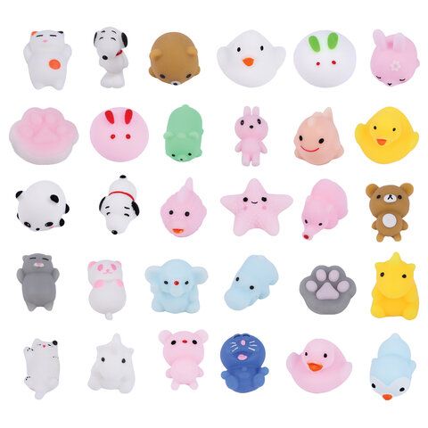 Игрушка-антистресс "НАБОР 30 ШТУК", 4 см, JOLLY JOT (ДЖОЛЛИ ДЖОТ), 665821