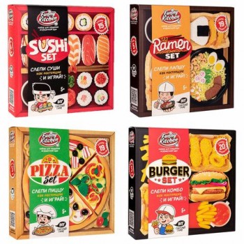 Набор по созданию игрушечной еды Funny Kitchen АССОРТИ, ВОЛШЕБНЫЙ МИР
