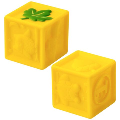 Тактильные кубики сенсорные игрушки развивающие ЭКО 9 штук, BAMBOX BABY (БАМБОКС БЭБИ), 665908