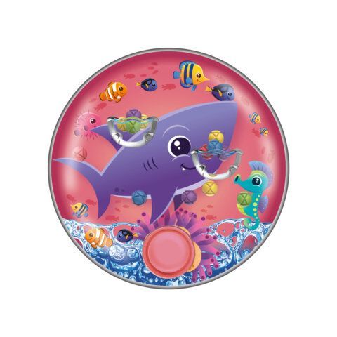 Водная игра ПОДВОДНЫЙ МИР, 10*10 см, колечки, ассорти, 4 вида, JOLLY JOT 12 шт. (ДЖОЛИ ДЖОТ), 665995