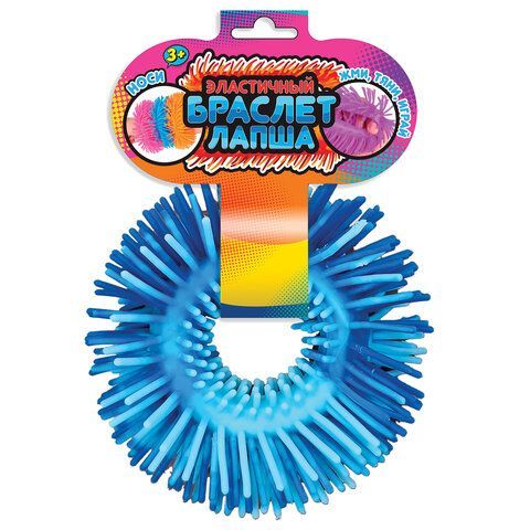 Игрушка-антистресс &quot;ЛАПША&quot; эластичный браслет, ассорти, 1TOY