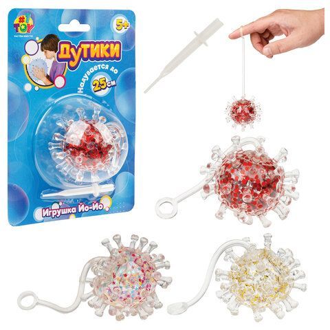 Игрушка &quot;ДУТИКИ&quot;, надувается до 30 см, ассорти, 1TOY
