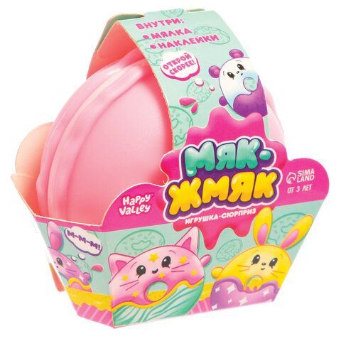Игрушка-сюрприз &quot;Мяк-жмяк&quot;, ассорти, 7523914
