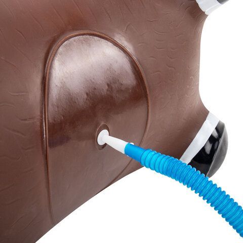 Попрыгун надувной "Лошадка", 57х27х50 см, ПВХ, насос, JOLLY JOT (ДЖОЛЛИ ДЖОТ), 666123