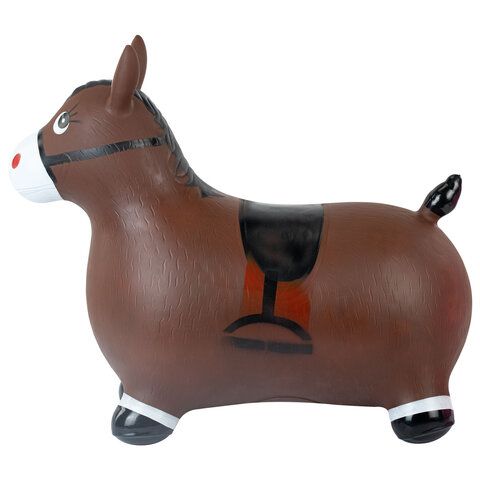 Попрыгун надувной "Лошадка", 57х27х50 см, ПВХ, насос, JOLLY JOT (ДЖОЛЛИ ДЖОТ), 666123