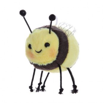 Игрушка пищалка мягкая заводная Букашка, высота 12 см, ассорти 2 вида, WOOZOO (ВУЗУ), 666192