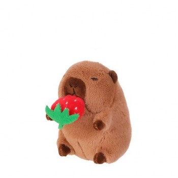 Игрушка мягкая заводная Капибара, высота 11,5 см, ассорти 2 вида, WOOZOO (ВУУЗУ), 666200