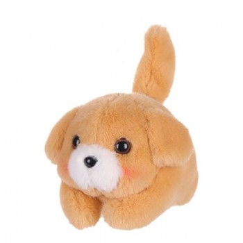 Игрушка пищалка мягкая заводная Собачка, высота 8 см, ассорти 2 цвета, WOOZOO (ВУЗУ), 666204