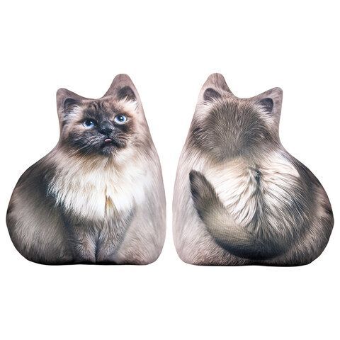Игрушка мягкая АНСТИСТРЕСС &quot;КОШКИ&quot;, Бифлекс, ассорти, высота 30см, 10 видов, WOOZOO