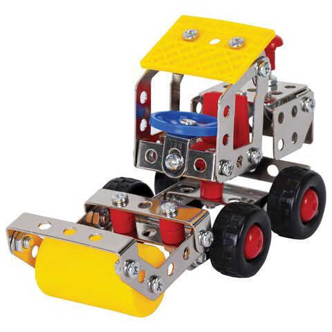 Конструктор металлический "Строительная техника 5в1", подвижные детали, 139 элементов, BAMBOX, 666370