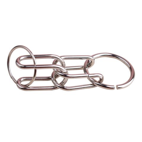 Головоломки металлические, набор 45 штук, разные уровни сложности, МозгоМина, 666422