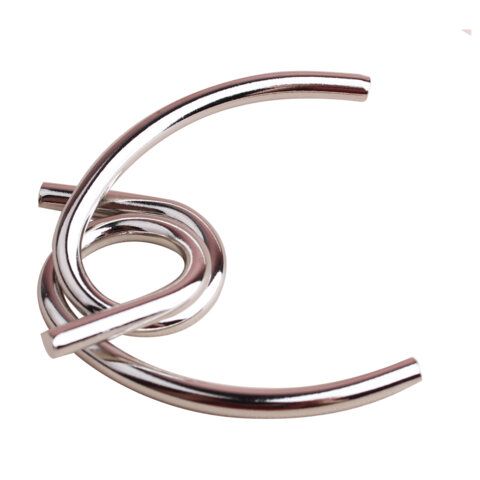 Головоломки металлические, набор 45 штук, разные уровни сложности, МозгоМина, 666422