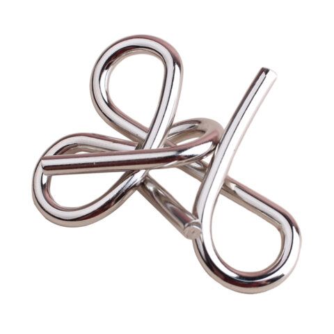 Головоломки металлические, набор 45 штук, разные уровни сложности, МозгоМина, 666422