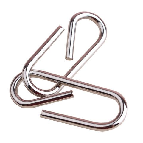 Головоломки металлические, набор 45 штук, разные уровни сложности, МозгоМина, 666422