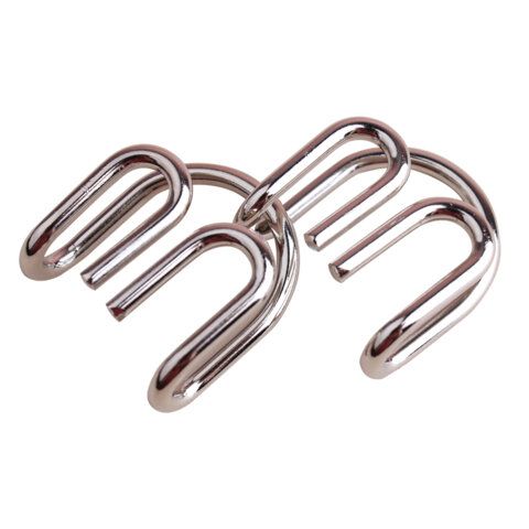 Головоломки металлические, набор 45 штук, разные уровни сложности, МозгоМина, 666422