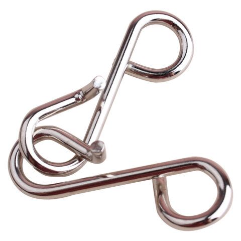 Головоломки металлические, набор 45 штук, разные уровни сложности, МозгоМина, 666422