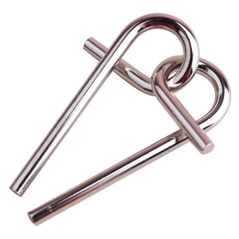 Головоломки металлические, набор 70 штук, разные уровни сложности, МозгоМина, 666423