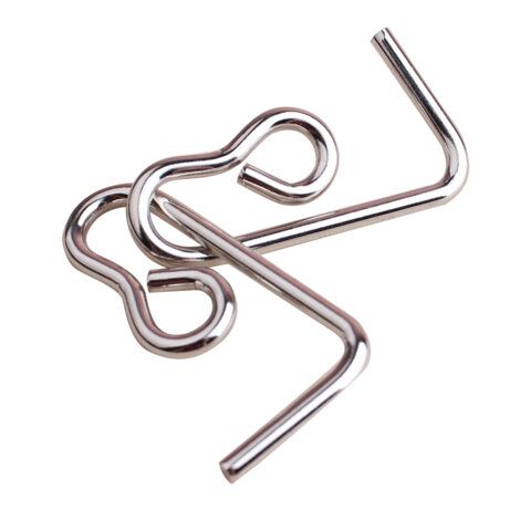 Головоломки металлические, набор 70 штук, разные уровни сложности, МозгоМина, 666423