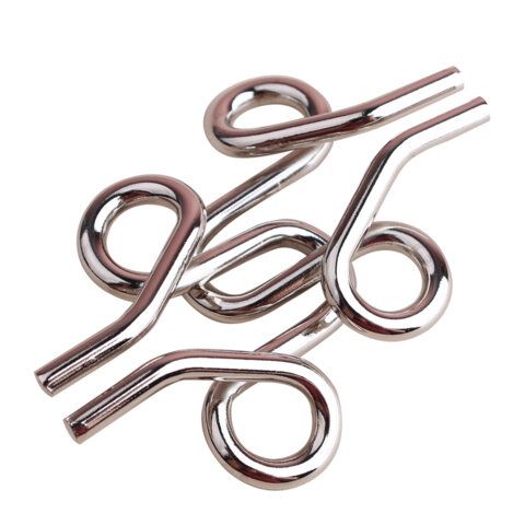 Головоломки металлические, набор 70 штук, разные уровни сложности, МозгоМина, 666423