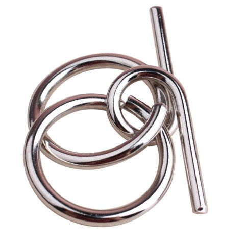 Головоломки металлические, набор 70 штук, разные уровни сложности, МозгоМина, 666423