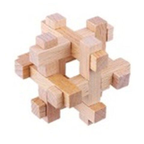 Головоломка деревянная, ассорти, 12 видов, МозгоМина, 666424