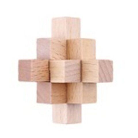 Головоломка деревянная, ассорти, 12 видов, МозгоМина, 666424